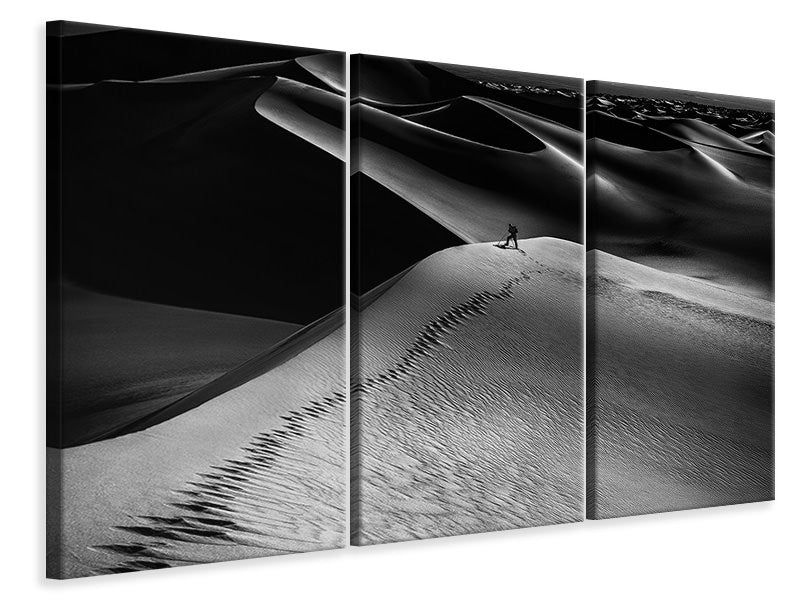 3-piece-canvas-print-one-set-of-footprints