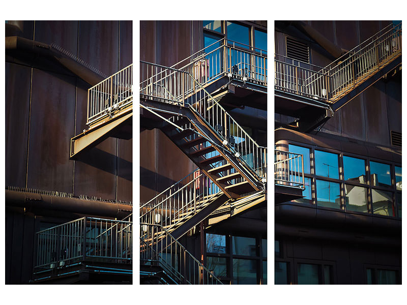 3-piece-canvas-print-outside-stairs