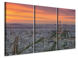 3-piece-canvas-print-paris-skyline-at-sunset