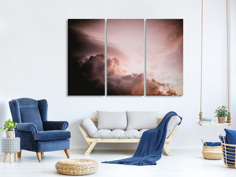 3-piece-canvas-print-pink-clouds