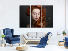 3-piece-canvas-print-red-hair