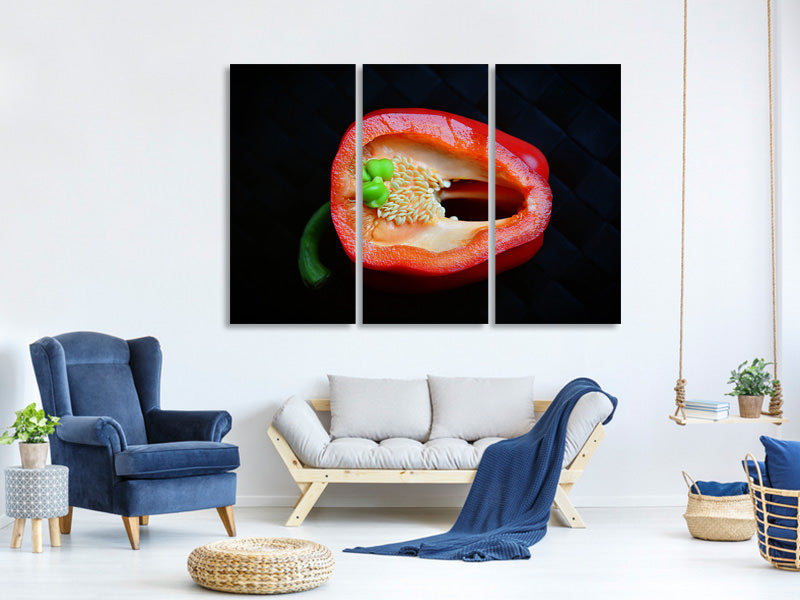 3-piece-canvas-print-red-pepper