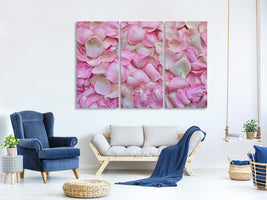 3-piece-canvas-print-rose-petals-in-pink-ii