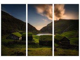 3-piece-canvas-print-saksun-village