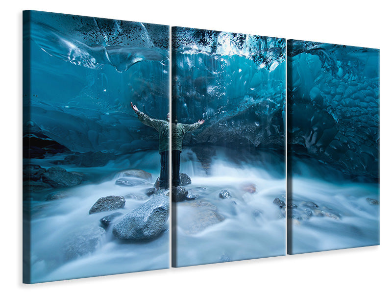 3-piece-canvas-print-self-portrait-under-a-glacier