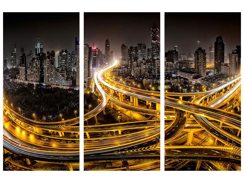 3-piece-canvas-print-shanghai-at-night