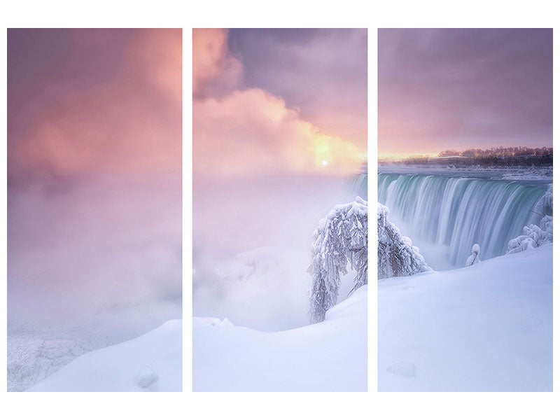 3-piece-canvas-print-sunrise-at-niagara-falls