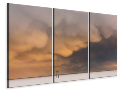 3-piece-canvas-print-sunset-clouds