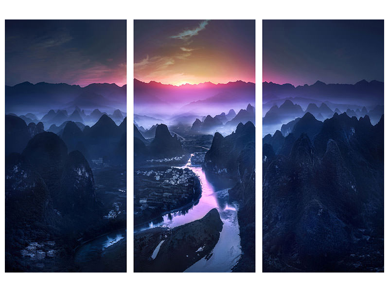 3-piece-canvas-print-the-earth-awakening