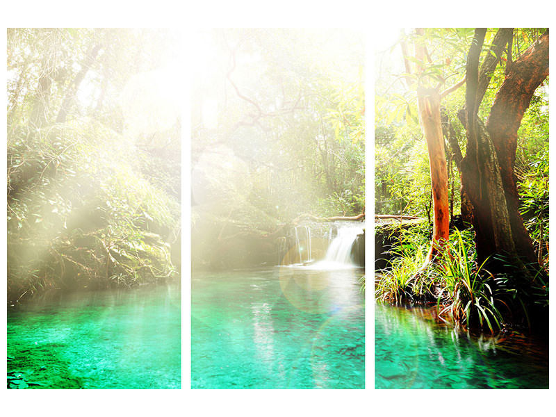 3-piece-canvas-print-the-green-lagoon