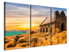 3-piece-canvas-print-the-little-church