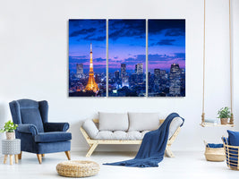 3-piece-canvas-print-tokyo-night-view