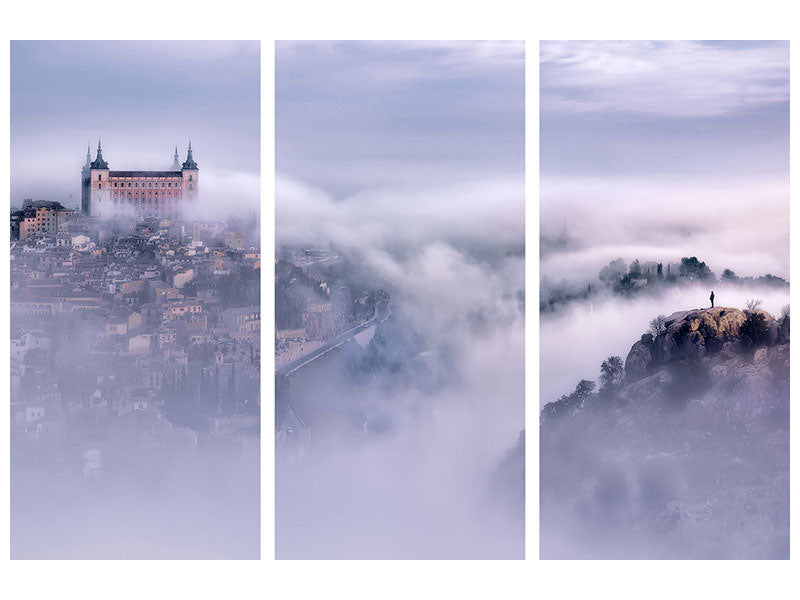 3-piece-canvas-print-toledo-city-foggy-morning