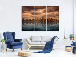 3-piece-canvas-print-toronto-at-dusk