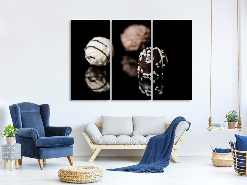 3-piece-canvas-print-truffle-chocolates