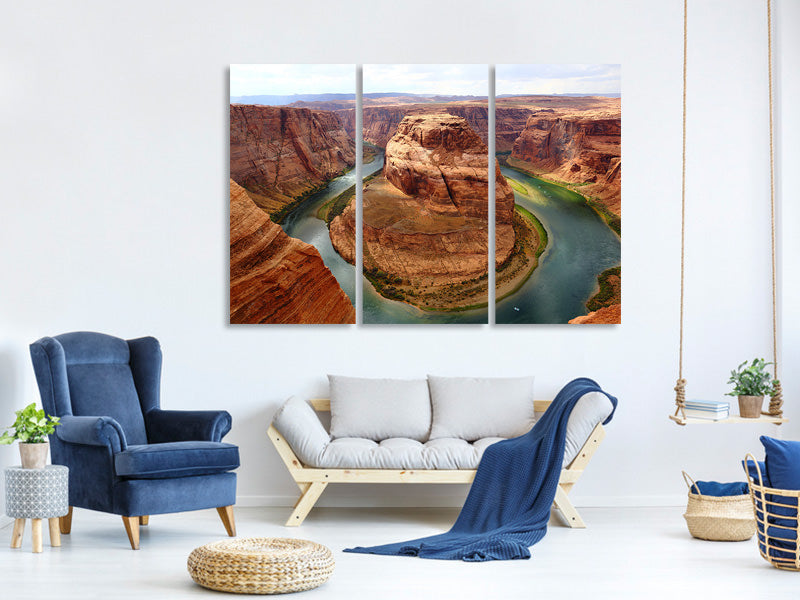 3-piece-canvas-print-view-of-the-grand-canyon