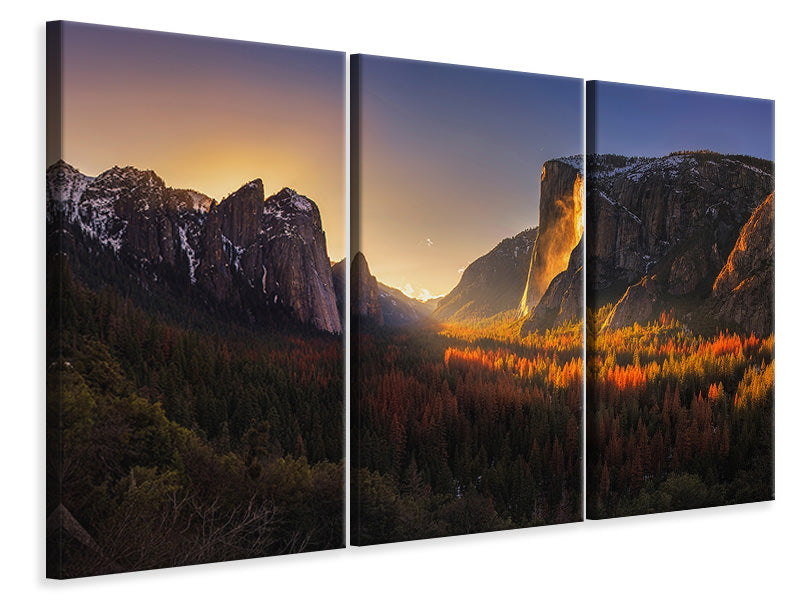 3-piece-canvas-print-yosemite-firefall