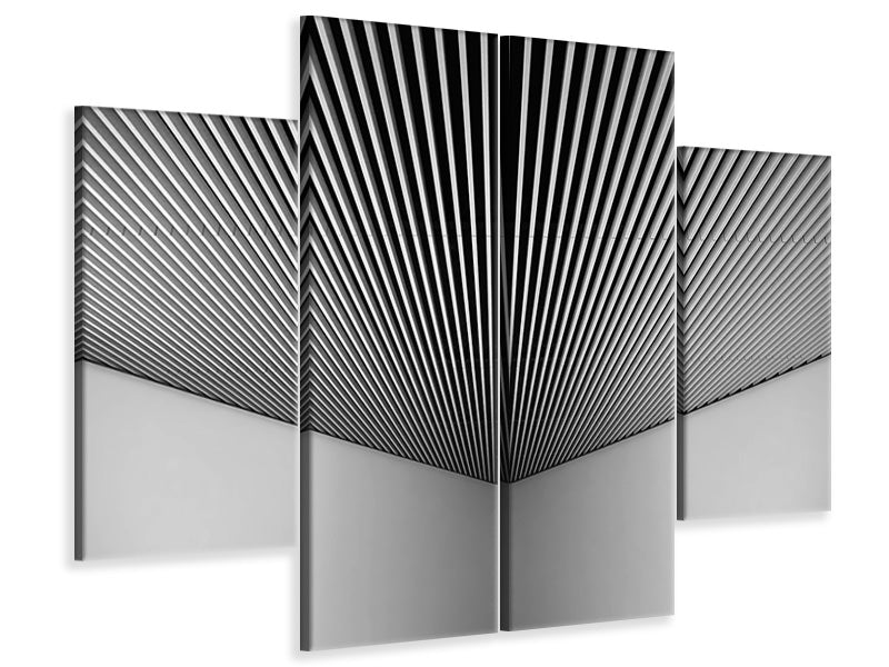 4-piece-canvas-print-abstract-lines