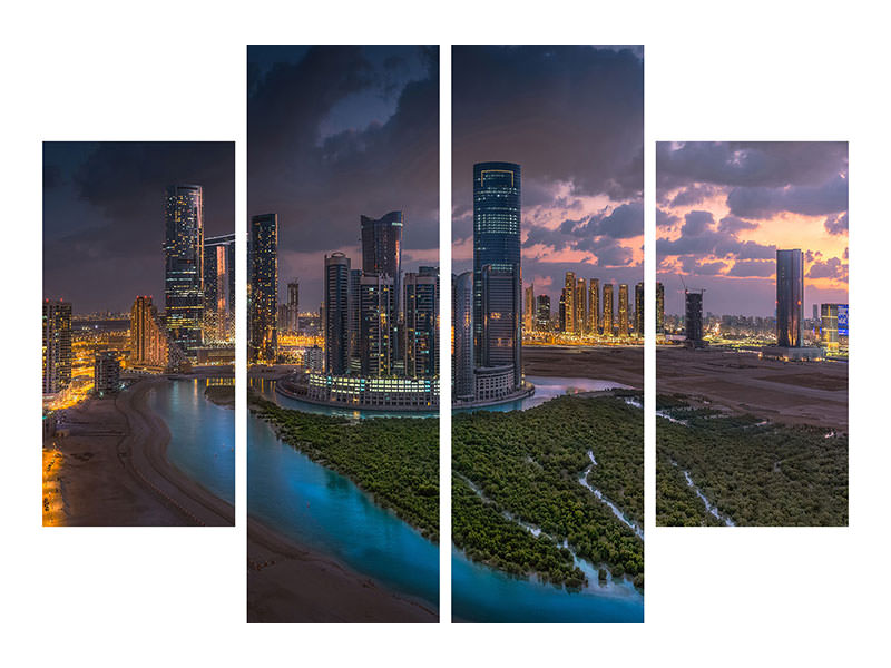 4-piece-canvas-print-al-reem-mangroves