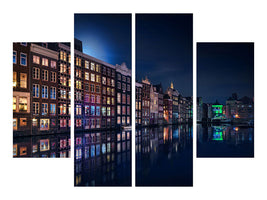 4-piece-canvas-print-amsterdam-windows-colors
