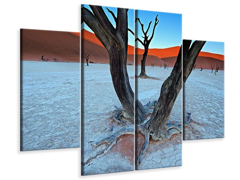 4-piece-canvas-print-ancient-trees-in-the-vlei