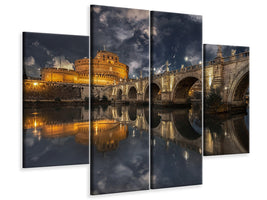 4-piece-canvas-print-arches-and-clouds