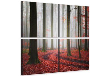 4-piece-canvas-print-autumnal-tracks