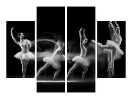 4-piece-canvas-print-balerina-art-wave