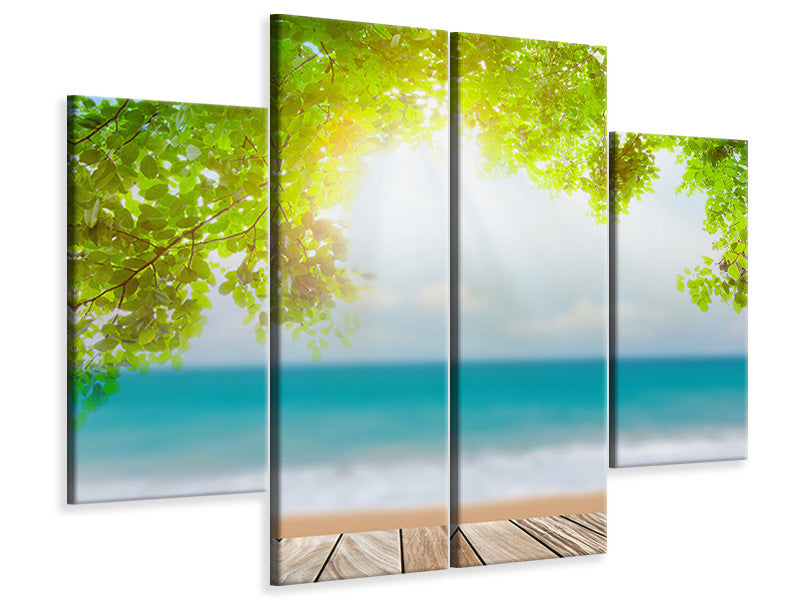 4-piece-canvas-print-beach-terrace