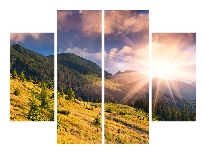 4-piece-canvas-print-beginning-of-autumn