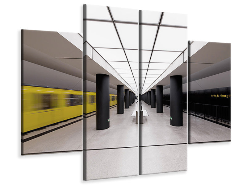 4-piece-canvas-print-berlin-subway