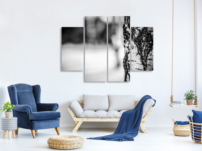 4-piece-canvas-print-birch-trunk