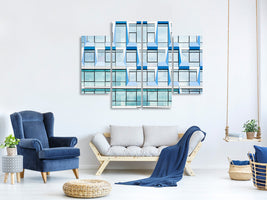 4-piece-canvas-print-blue-multiple-windows