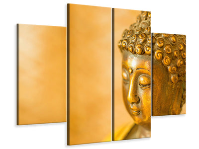 4-piece-canvas-print-buddha-head