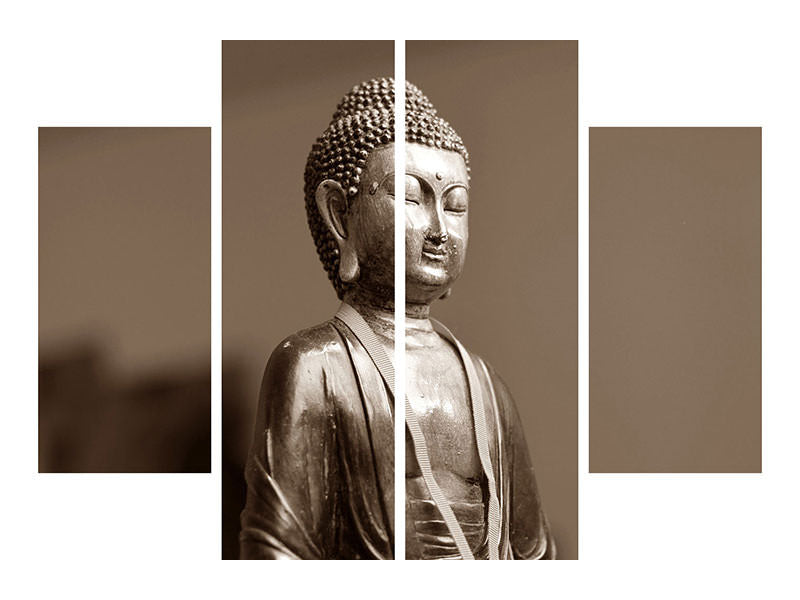 4-piece-canvas-print-buddha-in-meditation-xl