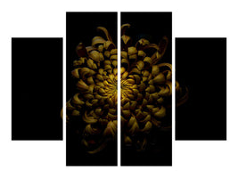 4-piece-canvas-print-chrysanthemum