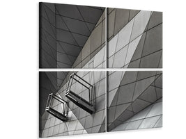 4-piece-canvas-print-claustrophobia-exit