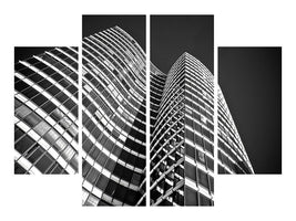 4-piece-canvas-print-close-up-skyscraper