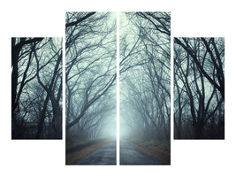 4-piece-canvas-print-cloud-forest