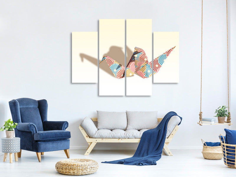 4-piece-canvas-print-colorful-origami