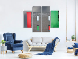 4-piece-canvas-print-contrasts-a