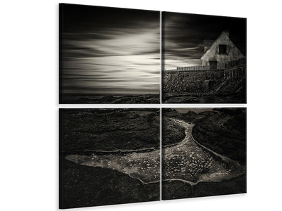 4-piece-canvas-print-cottage-by-the-sea