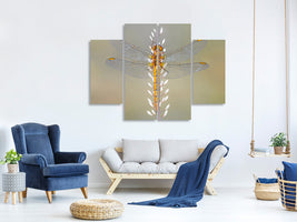 4-piece-canvas-print-dragonfly