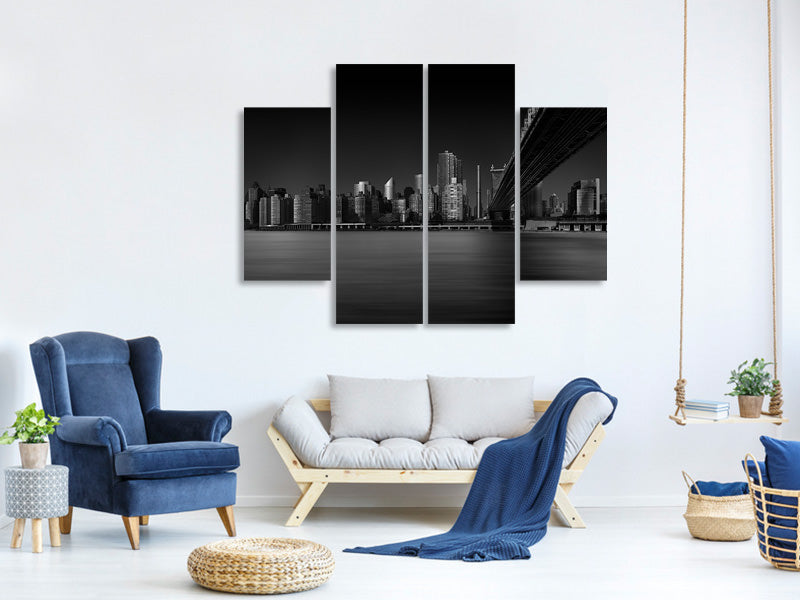 4-piece-canvas-print-east-side