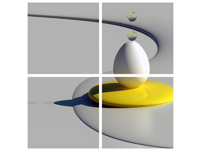 4-piece-canvas-print-egg-shapes