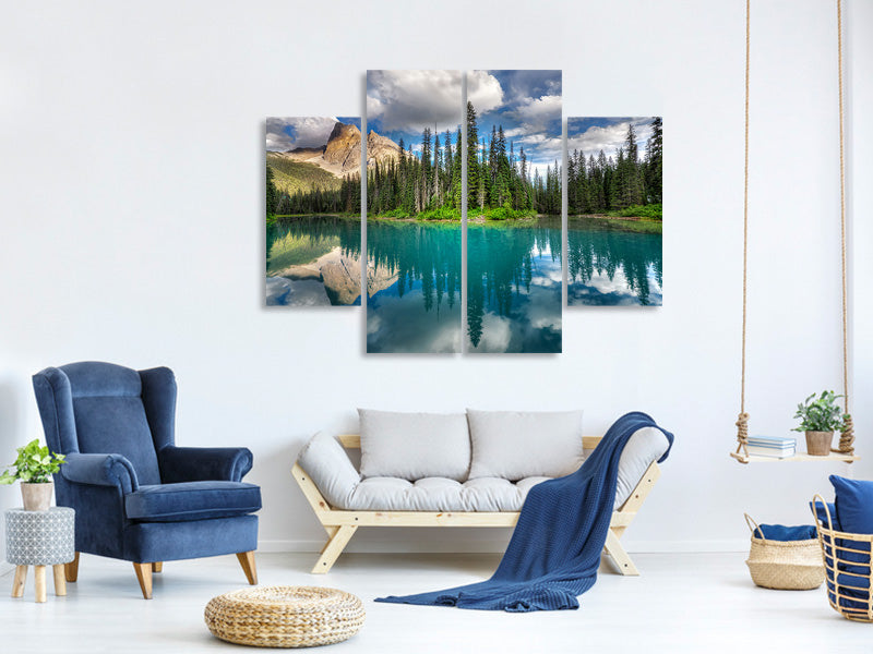 4-piece-canvas-print-emerald