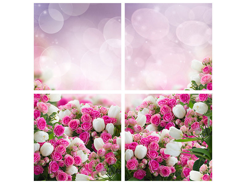 4-piece-canvas-print-fable-roses