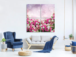 4-piece-canvas-print-fable-roses