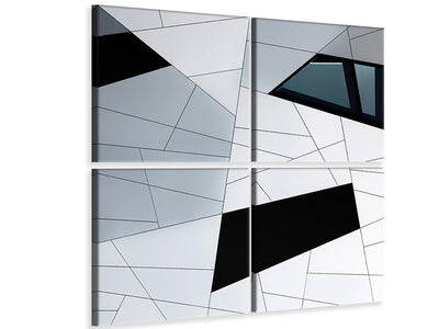 4-piece-canvas-print-facade-lines