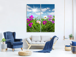 4-piece-canvas-print-flowering-meadow
